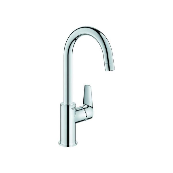 Grohe Bauedge Mitigeur Monocommandé Pour Lavabo, L-Size, Saillie 140Mm, Vidage Push-Open, Orientable, 23911001, 23911001-image