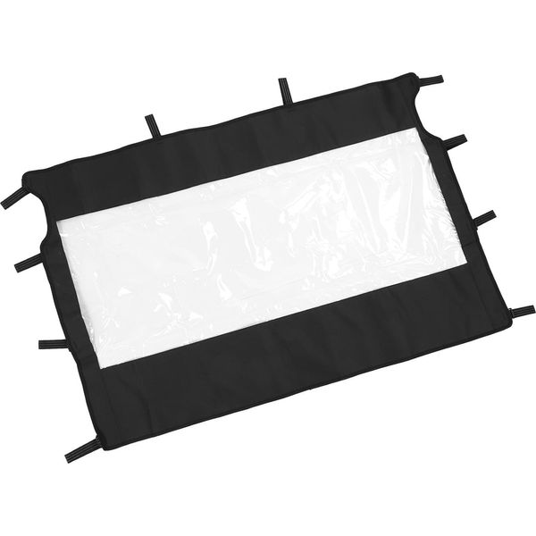 Parabrezza Posteriore Morbido, Ottima Visibilità, Riduce La Polvere, Parabrezza Utv In Pvc Di Ricambio Per Rhino 450 660 700-image