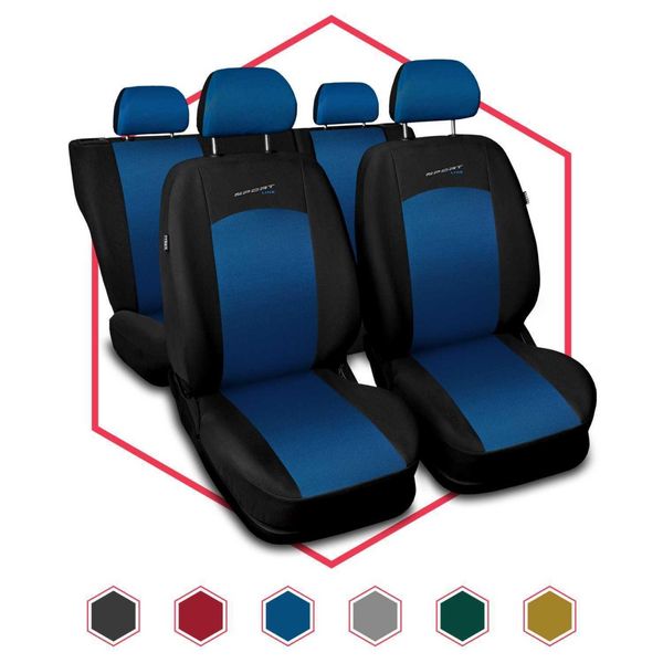 Coprisedili Auto Coprisedili Universali Coprisedili Auto Per Hyundai I10 Blu-image
