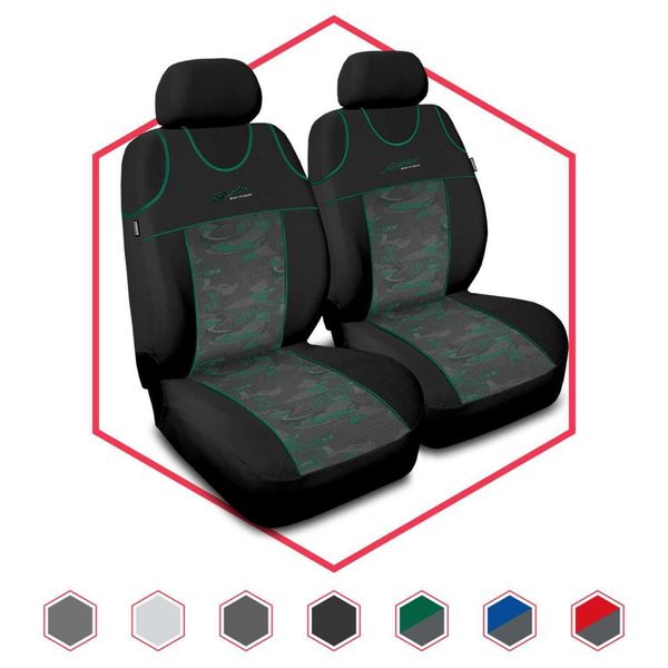 Coprisedili Auto Coprisedili Universali Tappetino Per Sedili Toledo Verde Stilo-image