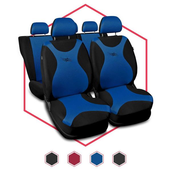 Coprisedili Auto Coprisedili Universali Per Hyundai I10 Blue Turbo-image