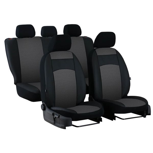 Coprisedili Auto Coprisedili Universali Per Volkswagen Jetta Iv Set Grigio-image
