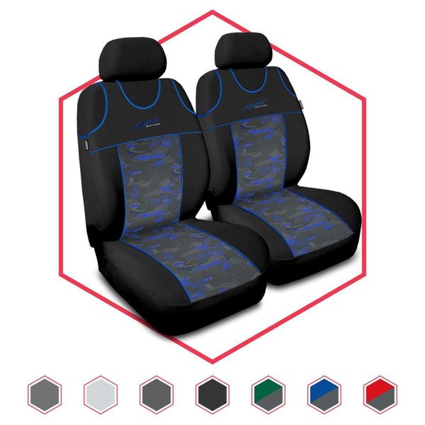 Coprisedili Auto Coprisedili Universali Per Hyundai I10 Stilo Blu-image