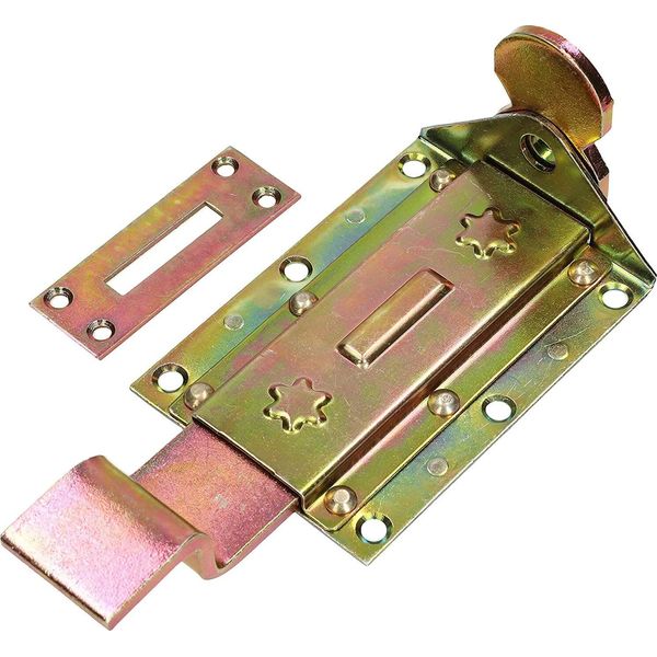 Kotarbau® Bullone Di Bloccaggio 200 Mm A Gomito Giallo Zincato Universale-image