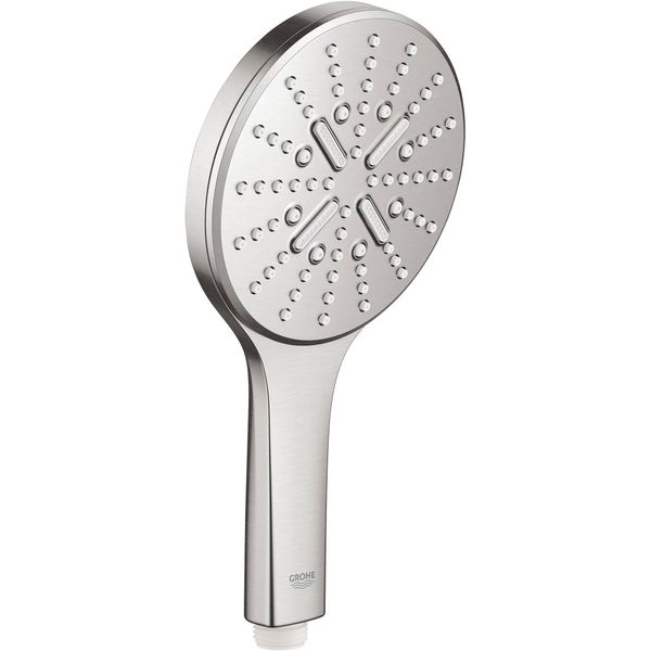 Doccia A Mano Grohe Rainshower Smartactive 130 X 130 Mm Acciaio Inox 26574DC0-image