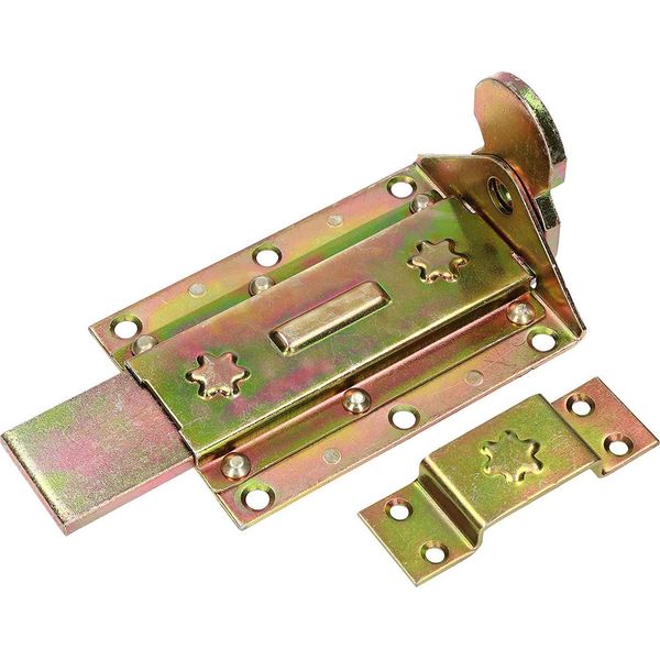 Kotarbau® Bullone Di Bloccaggio 180 Mm Diritto Giallo Zincato Universale-image