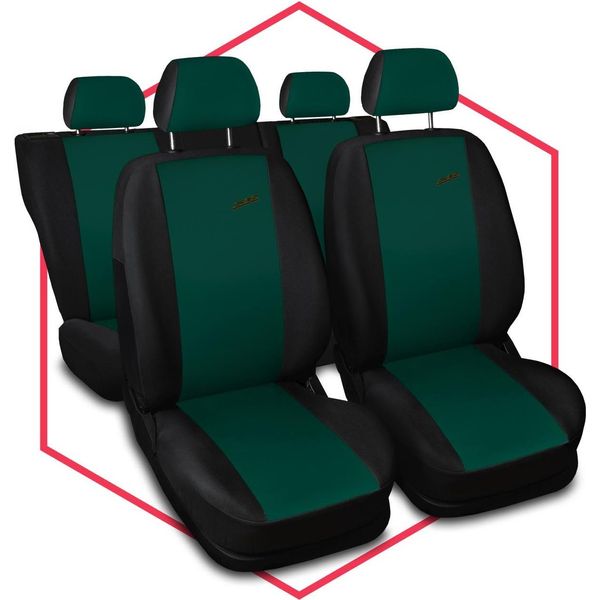 Coprisedili Auto Set Coprisedili Universali Per Hyundai Terracan Green Xr-image