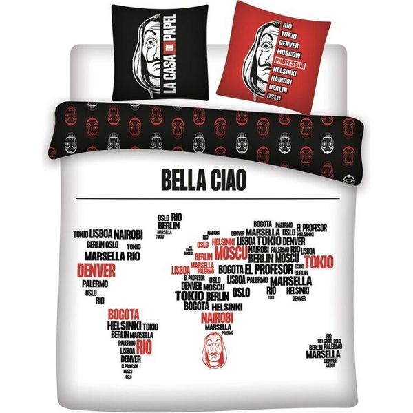 La Casa De Papel Bettbezug Bella Ciao -Mikrofaser-image
