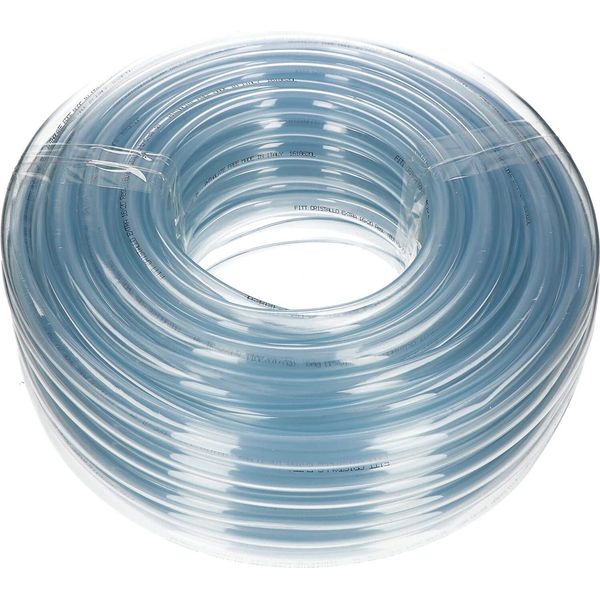 Kotarbau® Tubo Carburante 16Mm X 50M Trasparente Per Carburanti Oli Per Liquidi Conduttori-image