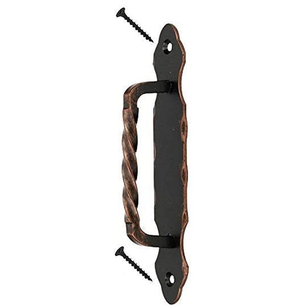 Kotarbau® Maniglia Per Porta 190 Mm Maniglia Per Porta In Ferro Battuto Maniglia In Rame Nero Maniglia Per Porta In Acciaio Maniglia Per Porta Maniglia Per Porta Maniglia Per Porta Porta Scorrevole-image