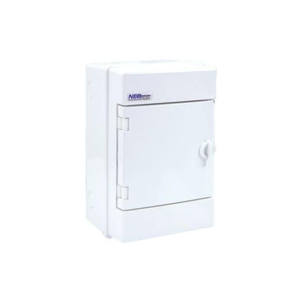 Scatola Di Distribuzione Stagna Scatola Di Distribuzione Piccola 1000V RH4/B Scatola Portafusibili A 4 Moduli Da Parete IP65 Ap Vde 36.03 E-P 4415-image