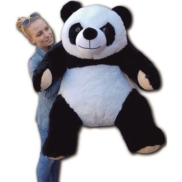 Orsacchiotto Panda Xxl 1,45M Enorme Grande Peluche 145Cm Orsacchiotto Panda-image