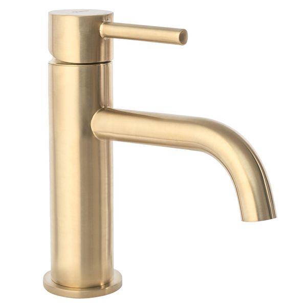 Rubinetto Da Lavabo Rea Lungo Gold Brush-image