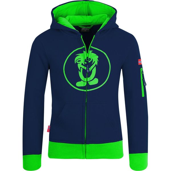 Trollkids Bambini Giacca Sortland Ragazzi Camicetta Navy 139-100 Taglia 98-image