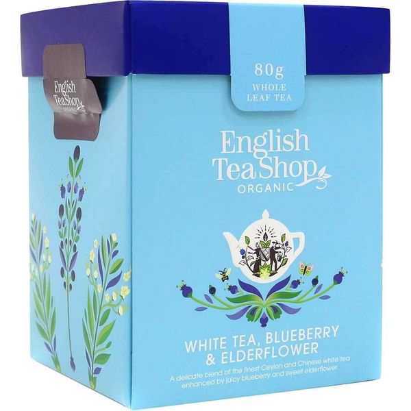 Ets - Tè Bianco Al Mirtillo E Fiori Di Sambuco, Bio, Loser Tee, Confezione Da 80 G-image