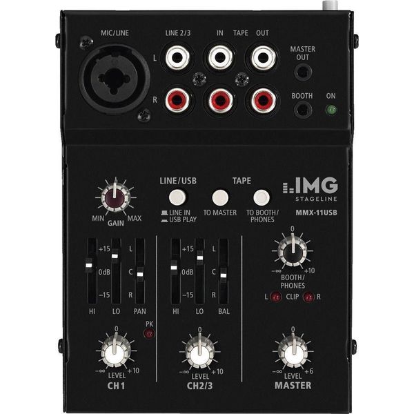 Img Stage Line MMX-11USB Miscelatore Analogico-image