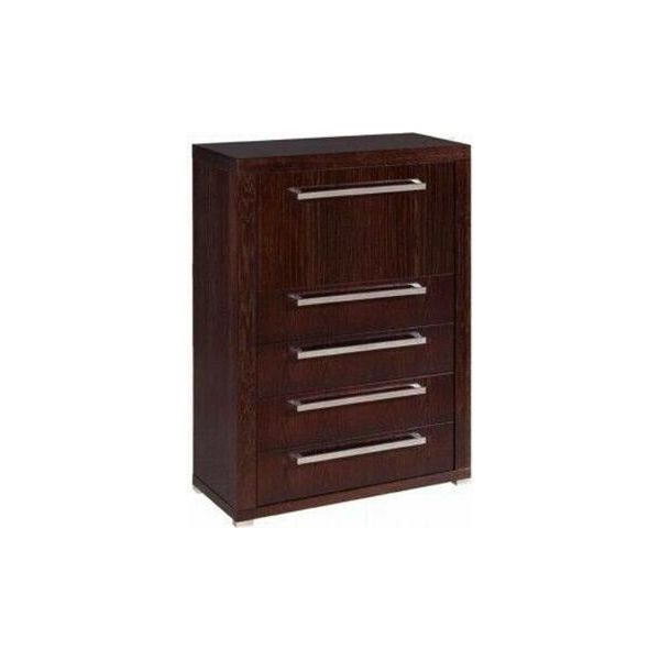 Jv MöBel Cassettiera In Legno 90X45X117 Cm-image