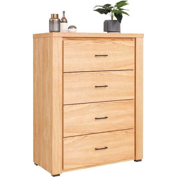 Cassettiera In Vero Legno Cassettiera Buffet Cassettiera In Legno Nuovi Cassetti Credenza Beige-image