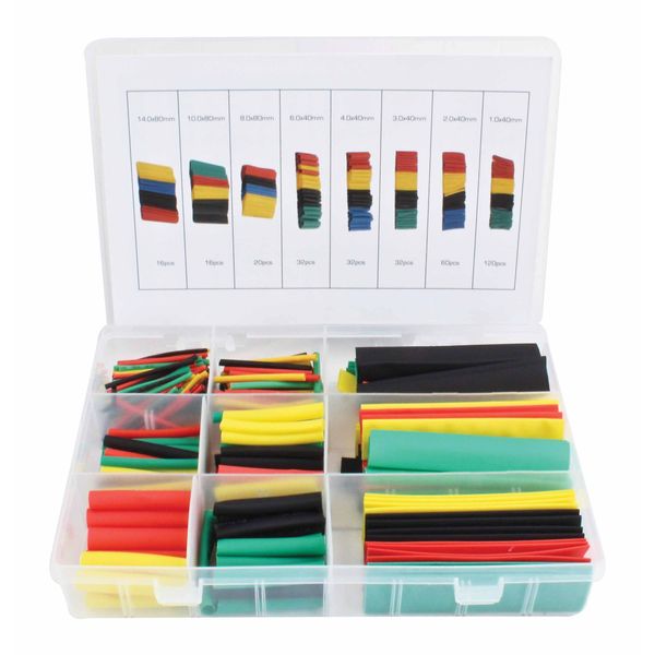 Tubi Termorestringenti Set Di Tubi Termorestringenti 328 Pezzi-image