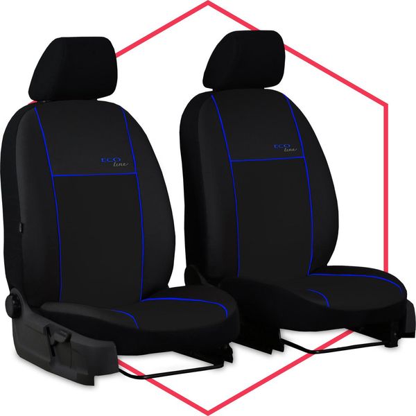 Coprisedili Auto Coprisedili Universali Per Renault Megane I Autovettura 1+1 Anteriore Blu-image