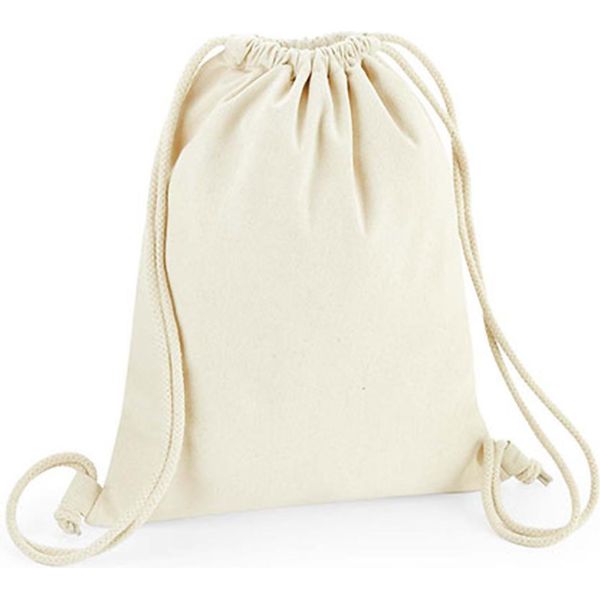 Westford Mill W960 | Revive Recycled Gymsac 50 X 40 X 40 Cm - Colore: Naturale - Taglia: Unica-image