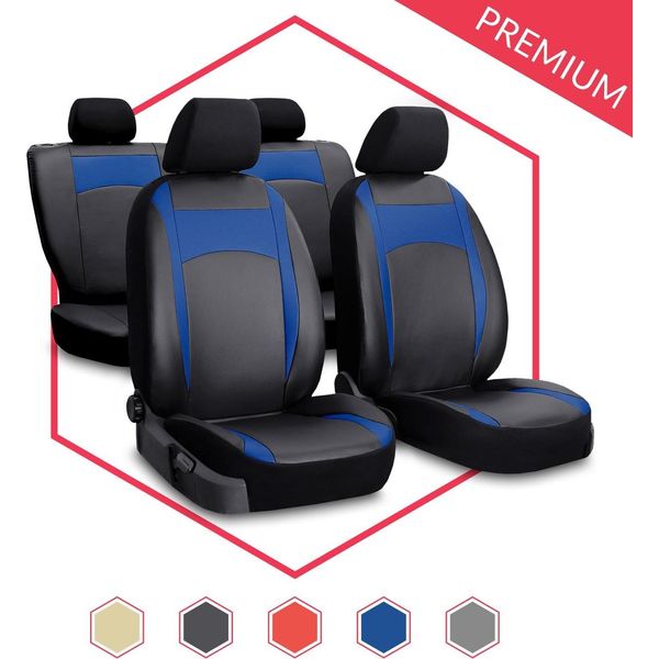 Coprisedili Auto Coprisedili Universali Per Isuzu D-Max Ii Blu Auto Set Nuovo-image