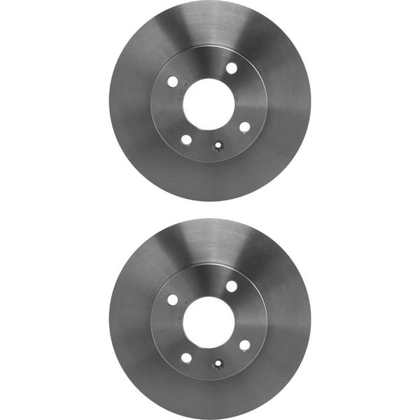 2 Dischi Freno Anteriori Hella Per Chevrolet Holden Aveo / Kalos Hatchback-image