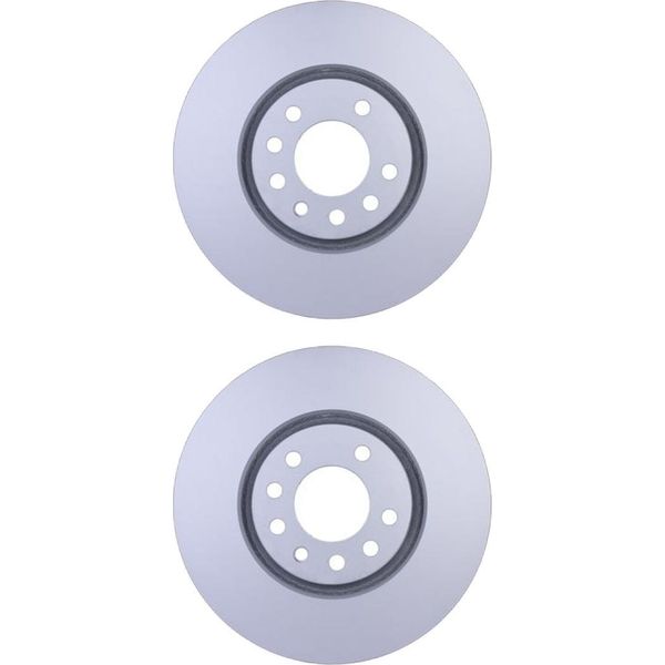 2 Dischi Freno Anteriori Hella Per Chevrolet Holden Opel Saab Saturn Vauxhall-image