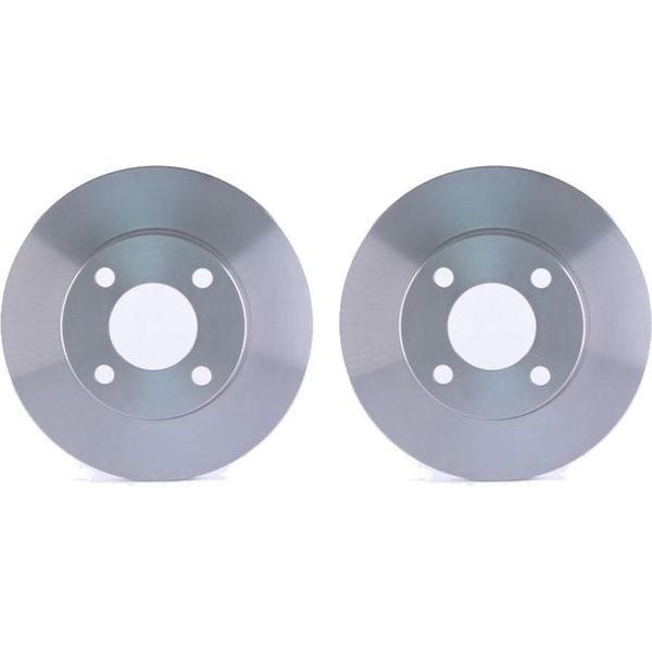 2X Disco Freno Hella 8DD 355 102-431 Per Audi 80 Sedan (8C2 B4) 56 2Mm-image