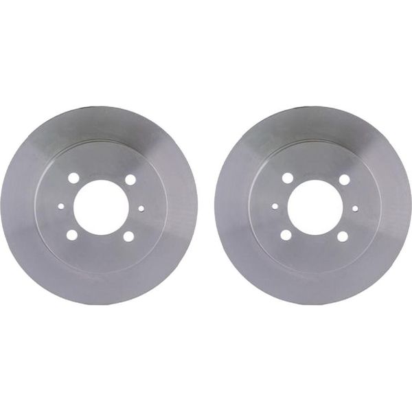 2 Dischi Freno Posteriori Hella Per Nissan 100NX Almera Sunny Bluebird-image