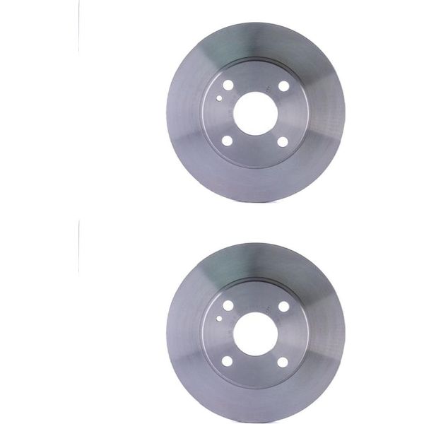 2 Dischi Freno Anteriori Hella Per Ford Mazda Laser / Laser Lidea-image