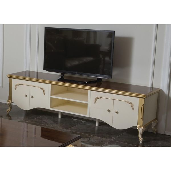 Credenza Mobile Tv Credenza Tv Mobile Tv Mobile Tv Tavolo Tv Bianco Nuovo-image