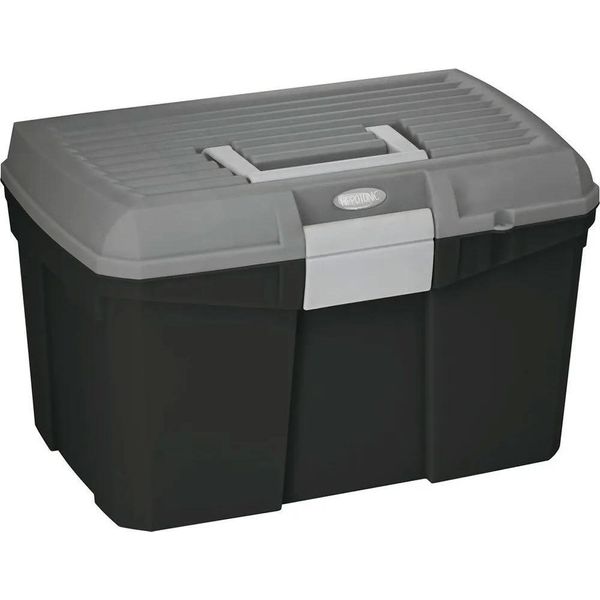 Scatola Di Pulizia Hippo-Tonic Argento 40 X 27,5 X 24,5 Cm Argento 40 X 27,5 X 24,5 Cm-image