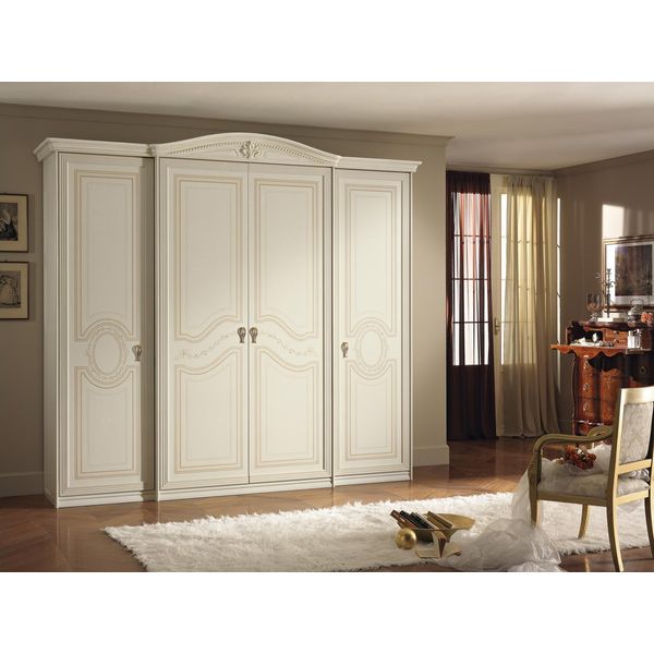 Armadio Designer Bianco 284 X 70 X 261 Cm Jvmoebel-image