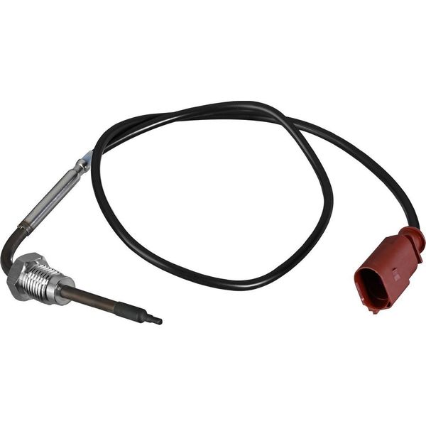 Sensore Temperatura Gas Di Scarico Avvitato A 2 Poli 540 Mm Cavo Hella Per Audi Q7-image