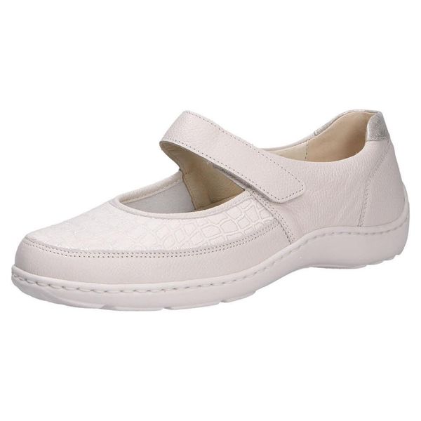 WaldläUfer Scarpa Da Donna Slip-On, Beige (Argento Perlato (889)), Misura 5-image