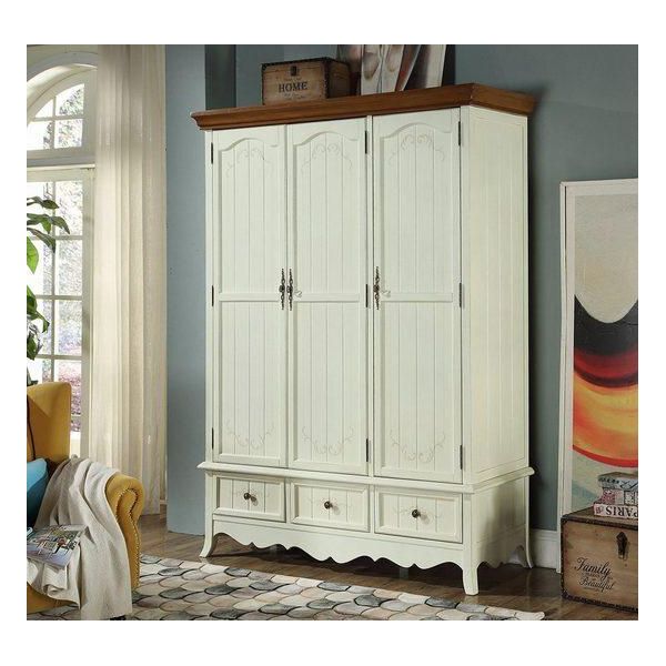 Armadio Bianco 170 X 58 X 221 Cm Jvmoebel-image