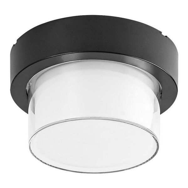 Rabalux 7246 Durbe Plafoniera Per Esterni, 10W, 780Lm, Bianco-Nero, Rotonda, Rgb, Dimmerabile, ø170Mm-image