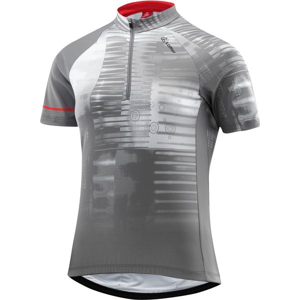 Loeffler Ciclismo Maglia Manica Corta W Bici Jersey Hz Spela Mid-Grigio-image