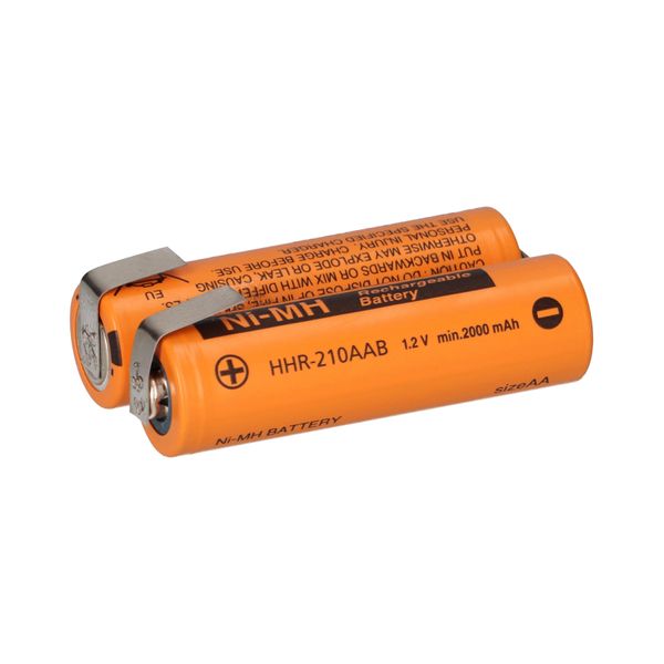 2,4V 2080Mah Batteria Ricaricabile Aa Ni-Mh HHR210AA Etichetta A Saldare-image