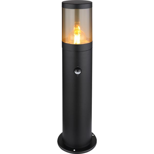Globo Lighting Luce Da Esterno In Acciaio Inox Nero Opaco, 1X E27-image