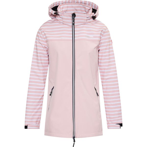 Nordberg Maddy - Giacca Estiva Softshell Outdoor Donna - Rosa A Righe - Taglia M-image