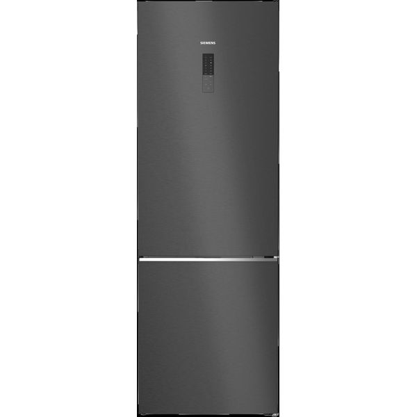 Siemens Iq500, Combinazione Frigorifero-Congelatore A Libera Installazione Con Scomparto Congelatore Inferiore, 203 X 70 Cm, Blacksteel, KG49NAXCF-image