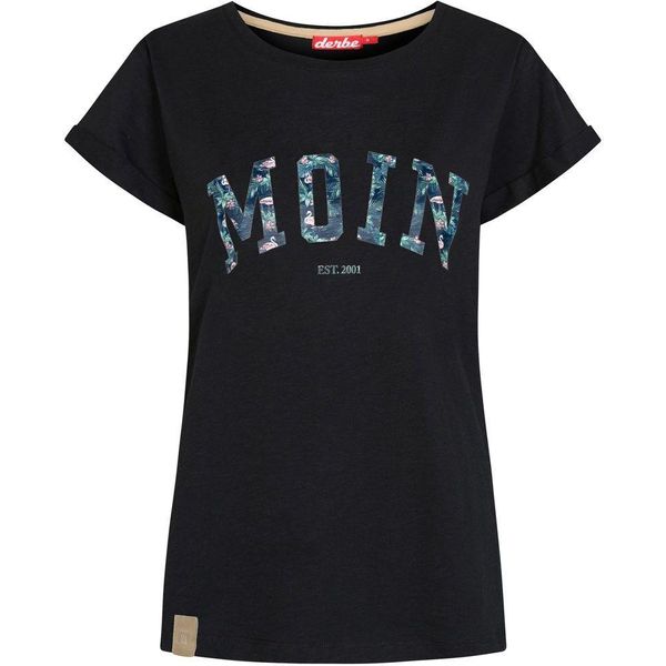 Maglietta Derbe Hamburg W-03-TSFL-FLAMOIN Donna, Taglia:S, Colore:Nero-image