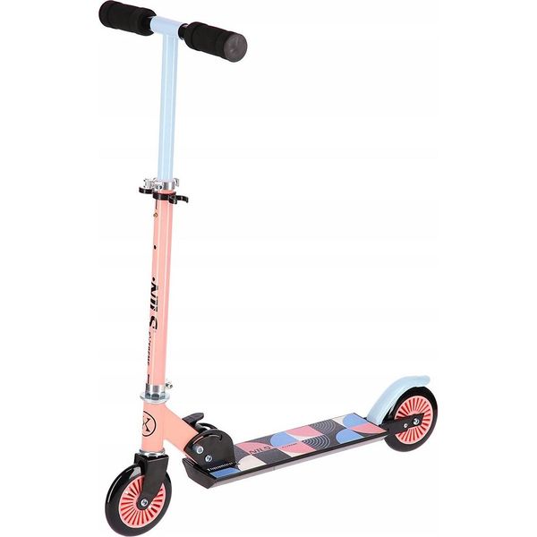 Scooter Pieghevole Nils Extreme HD026 Rosa-Blu-image