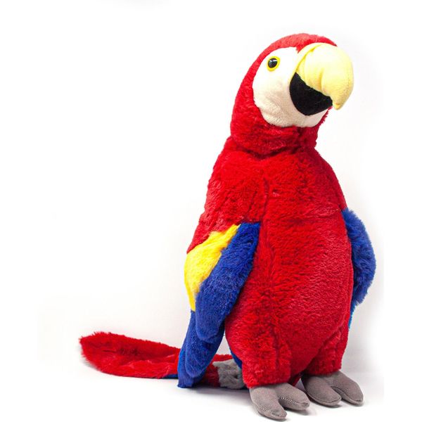 Cornelissen - Peluche - Ara Rosso Chiaro - 40 Cm-image