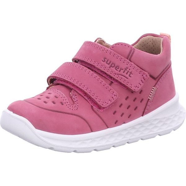Superfit Breeze 0003635520 Scarpa Da Passeggio Per Bambine, Pelle, Rosa/Giallo, Scarpa Bassa - Scarpe Per Bambini, Misura 18 - 26, Multicolore, Pelle (Nabuk)-image
