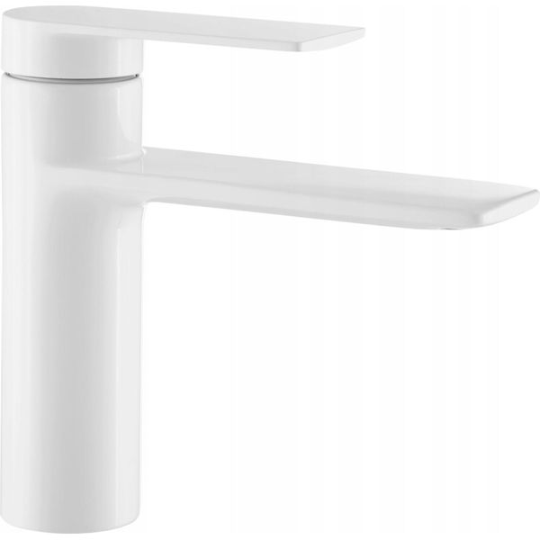 Miscelatore Per Lavabo Faro Bianco A Cascata-image