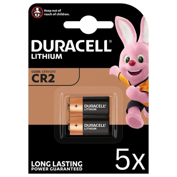 10X Duracell Photobatterie CR2 Ultra Lithium 3V / 850Mah (5X 2Er Blister)-image