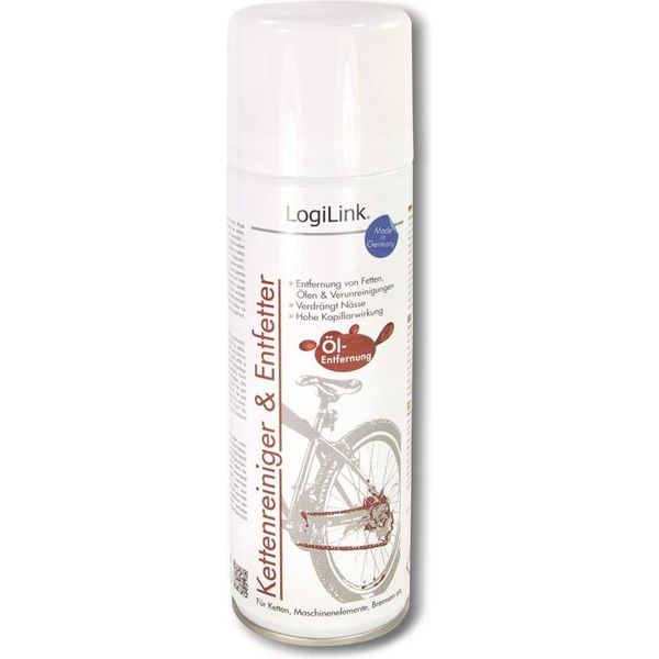 Logilink Pulitore E Sgrassatore Per Catene Di Biciclette, 300 Ml-image